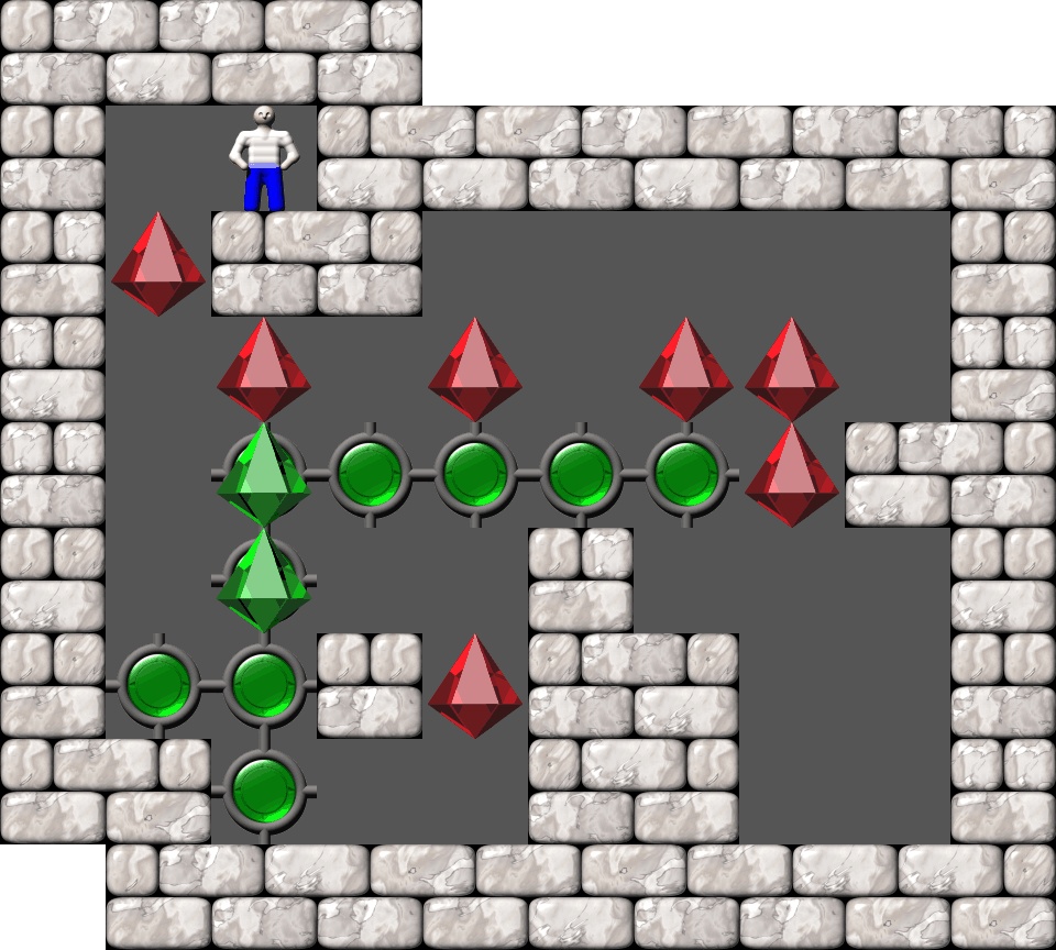 Sokoban Revenge 33 level 40